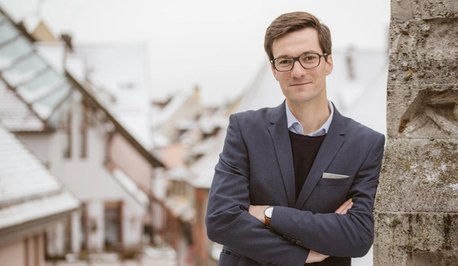 Porträtbild von Martin Horn, Bürgermeister der Stadt Freiburg im Breisau