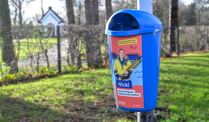 Neue Abfallkorb-Kampagne in Mülheim an der Ruhr